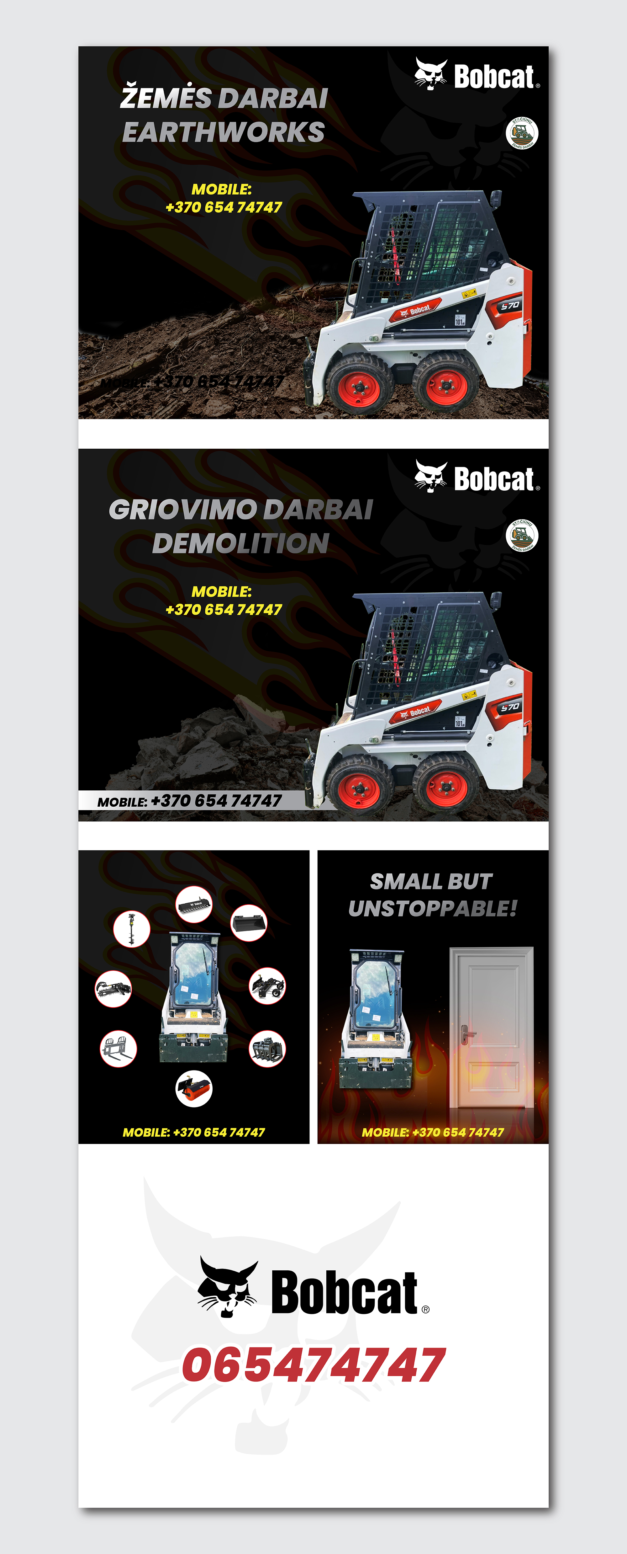 Graphic Design by Talha Ahmad for MB Staciunu žemes darbai | Design #36998741