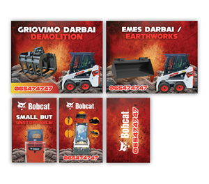 Graphic Design by Talha Ahmad for MB Staciunu žemes darbai | Design: #36999089