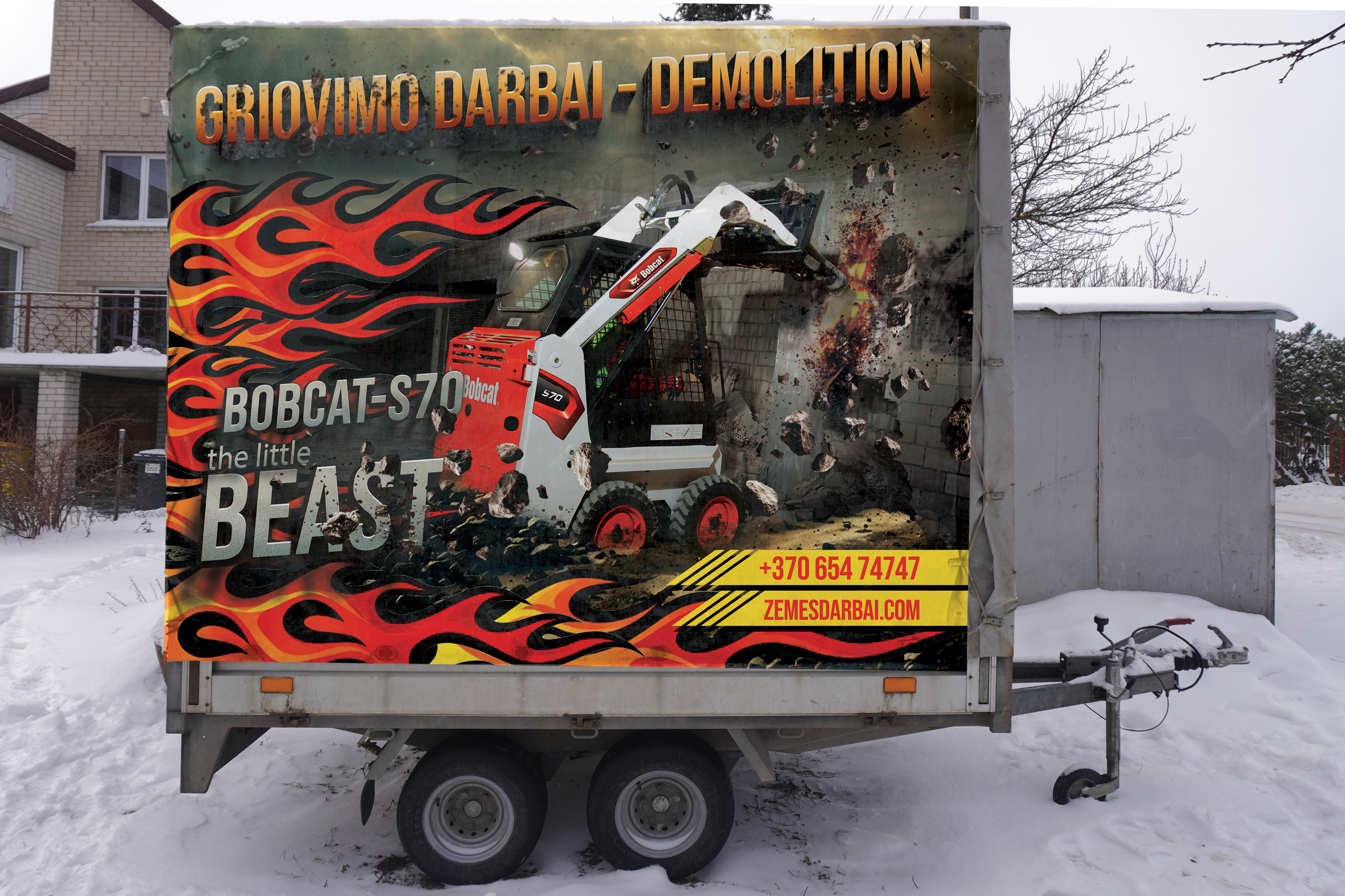 Graphic Design by AZ_Studio for MB Staciunu žemes darbai | Design #36969319