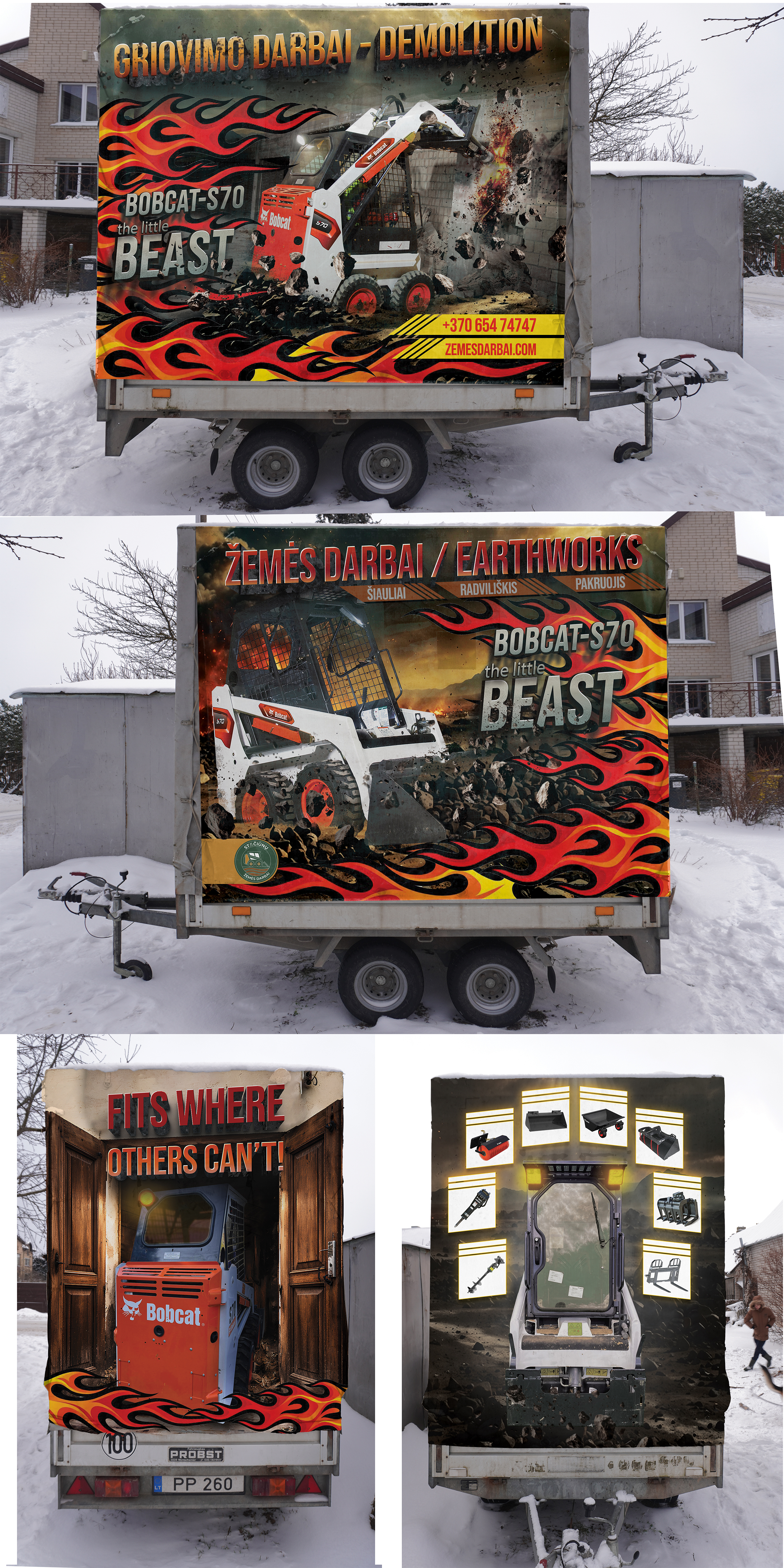 Graphic Design by AZ_Studio for MB Staciunu žemes darbai | Design #36974823