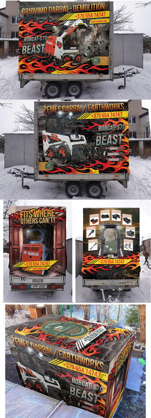 Graphic Design by AZ_Studio for MB Staciunu žemes darbai | Design: #36977049