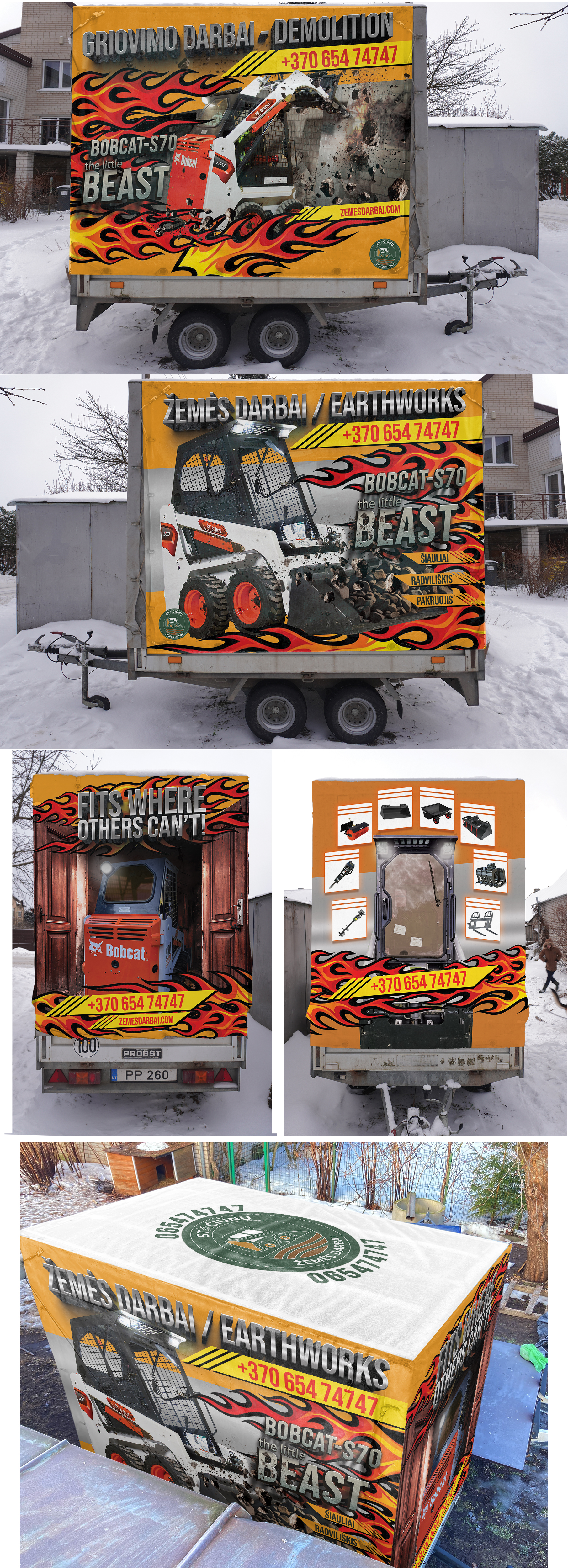 Graphic Design by AZ_Studio for MB Staciunu žemes darbai | Design #36979454