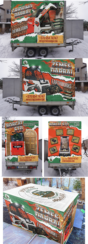 Graphic Design by AZ_Studio for MB Staciunu žemes darbai | Design: #36990511