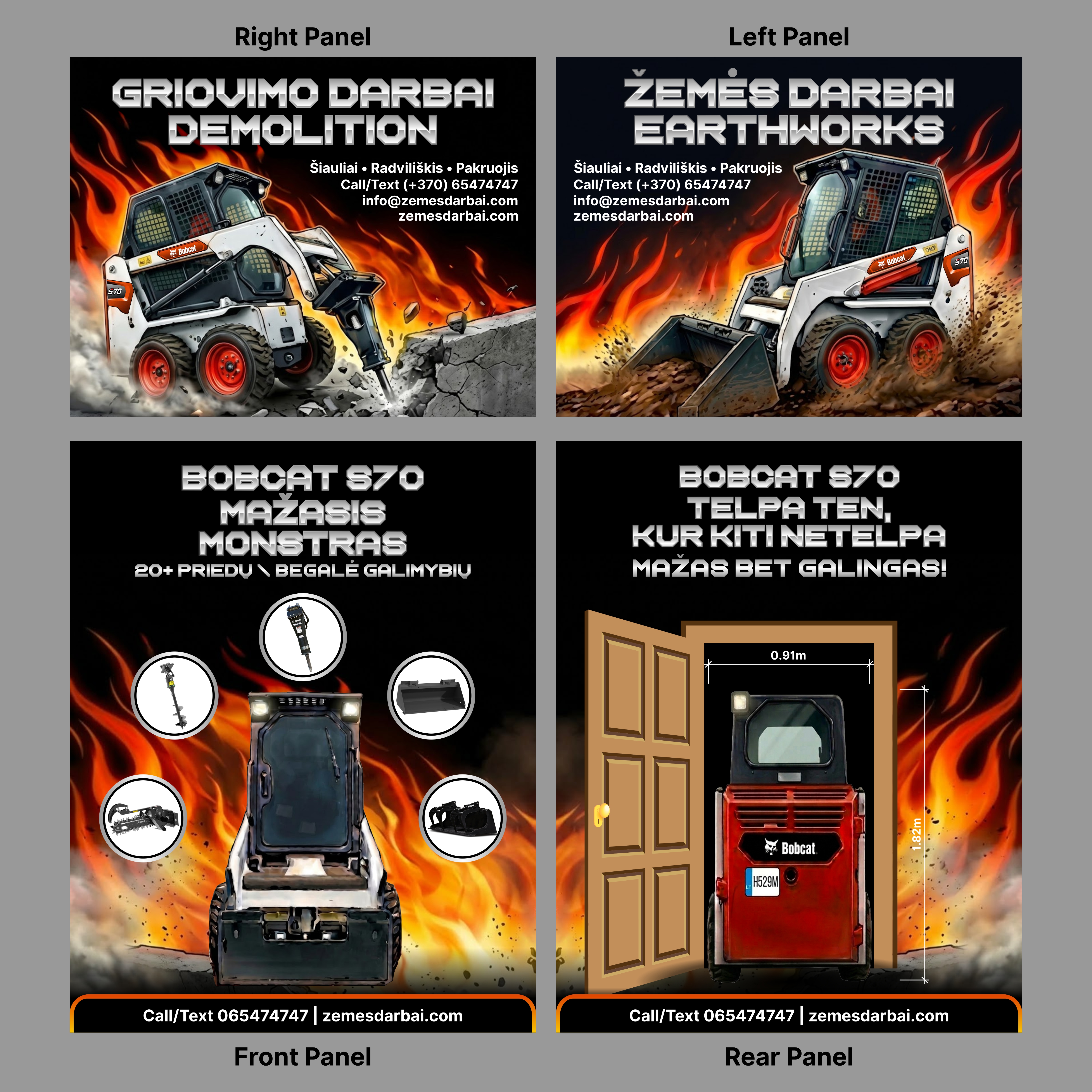 Graphic Design by victipedia for MB Staciunu žemes darbai | Design #37012005