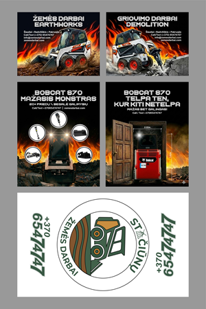 Graphic Design by victipedia for MB Staciunu žemes darbai | Design: #37039016