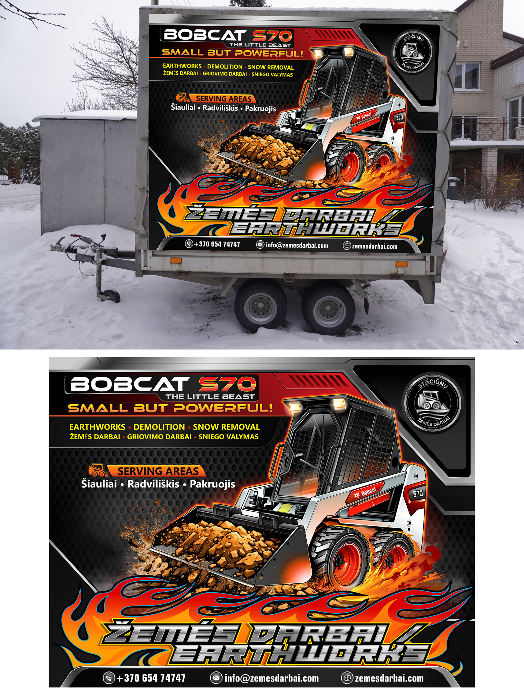 Graphic Design by icirotrisna for MB Staciunu žemes darbai | Design #37001931