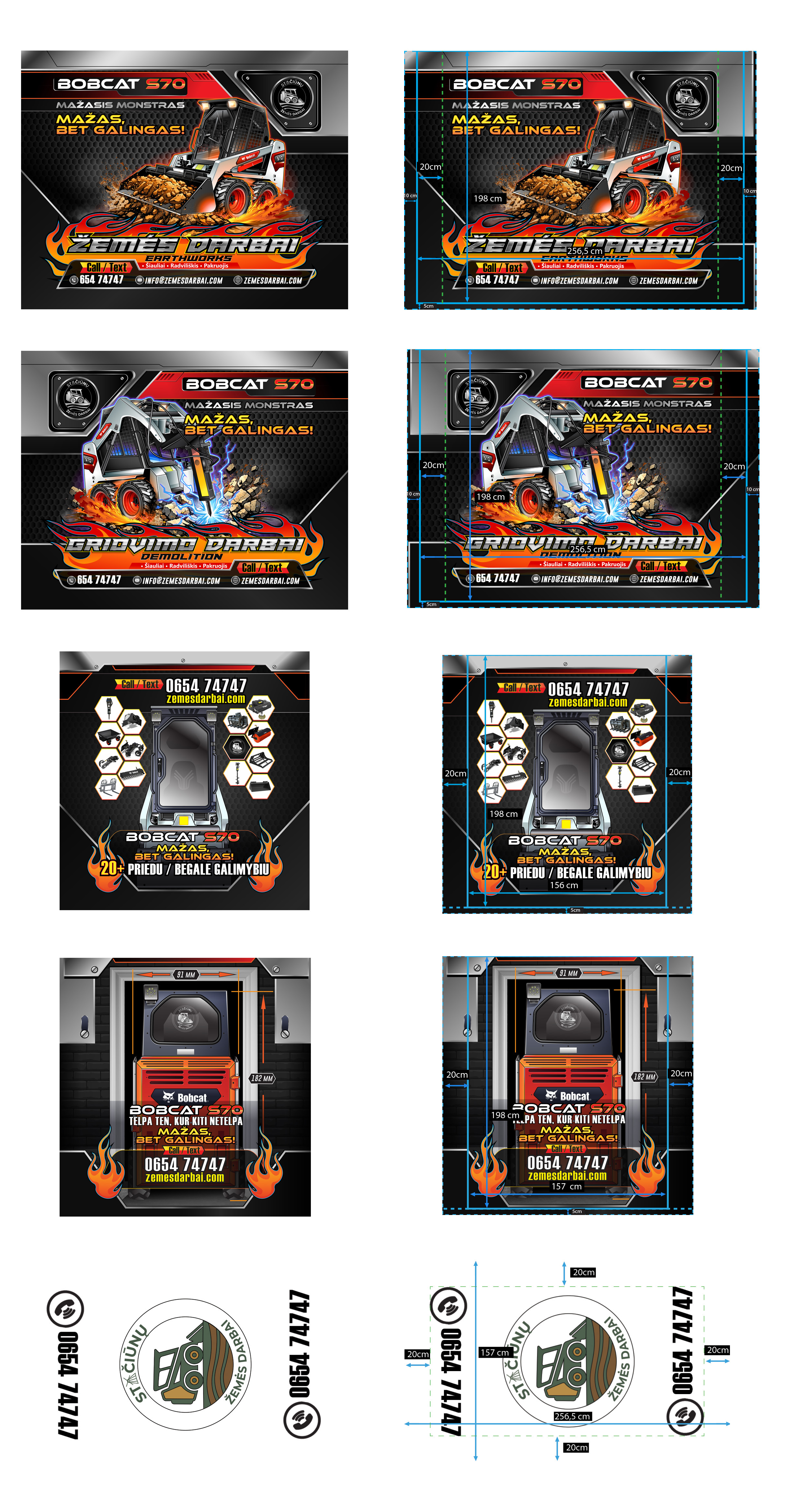 Graphic Design by icirotrisna for MB Staciunu žemes darbai | Design #37020080