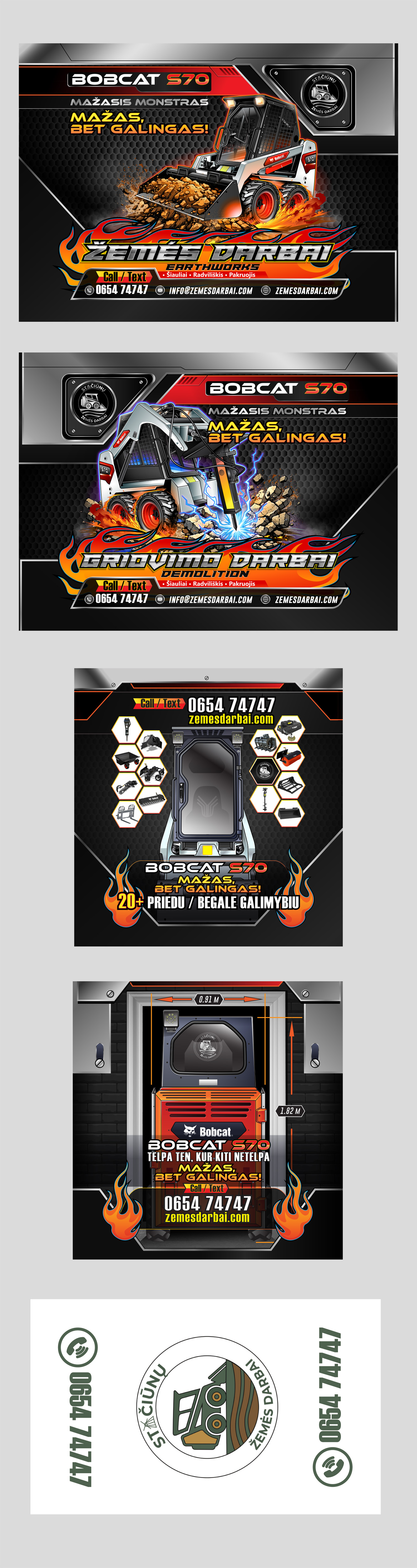 Graphic Design by icirotrisna for MB Staciunu žemes darbai | Design #37025979