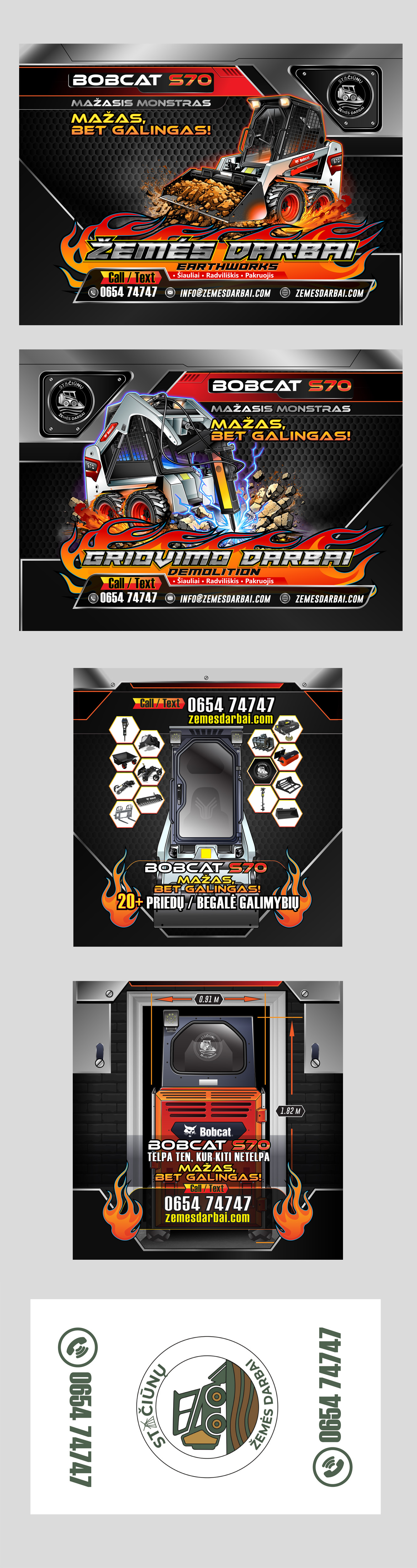 Graphic Design by icirotrisna for MB Staciunu žemes darbai | Design #37031957