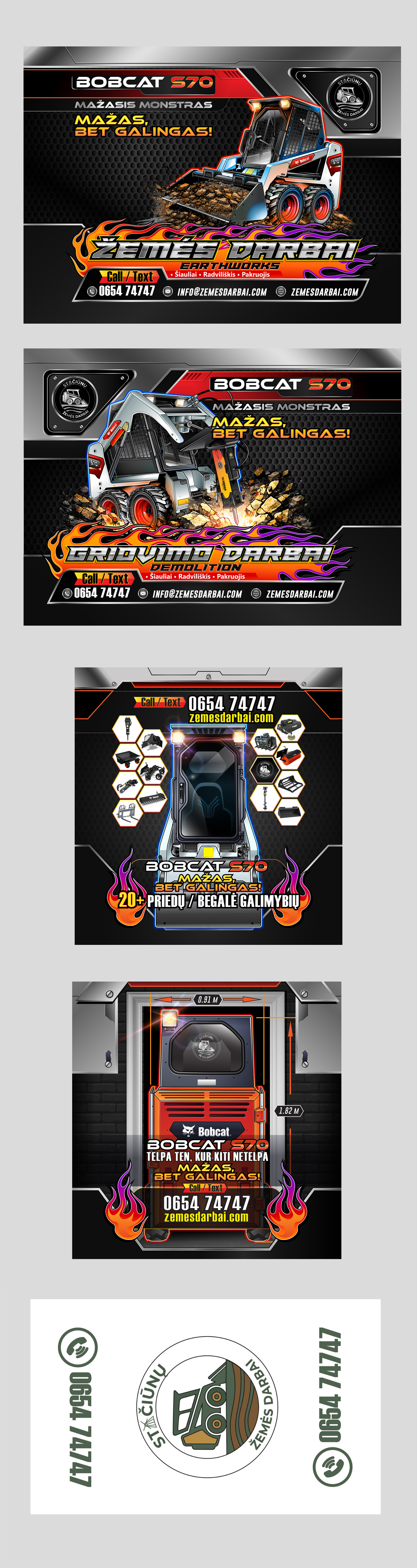 Graphic Design by icirotrisna for MB Staciunu žemes darbai | Design #37066016