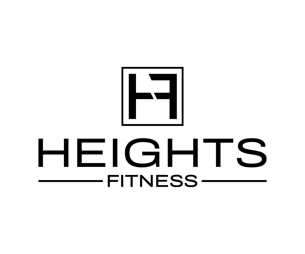 Logo Design by Adi Graphics for the heights fitness | Design #36965635