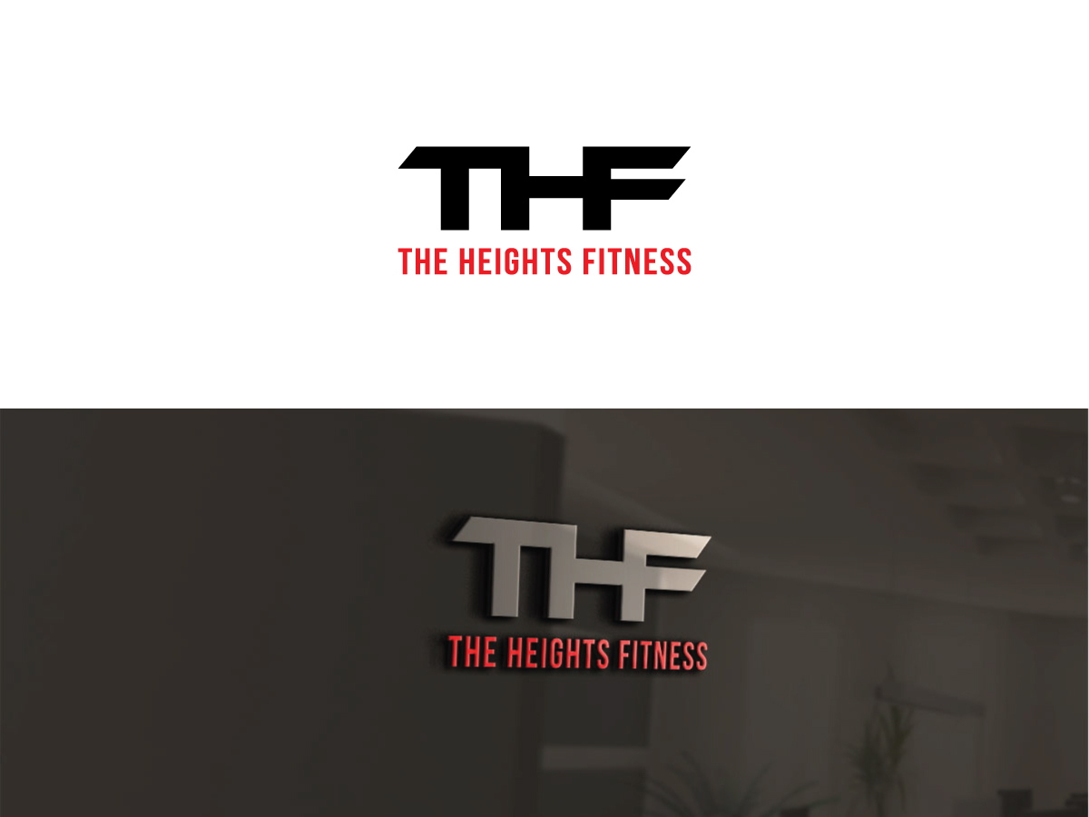 Logo Design by Gexeco for the heights fitness | Design #36954510