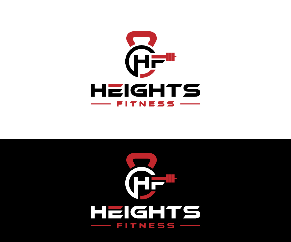 Logo Design by RS_Design for the heights fitness | Design #36957801