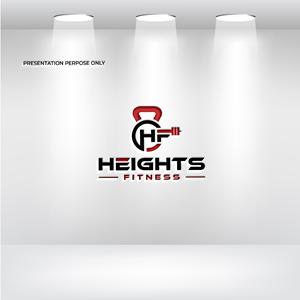 Logo Design by RS_Design for the heights fitness | Design: #36957804
