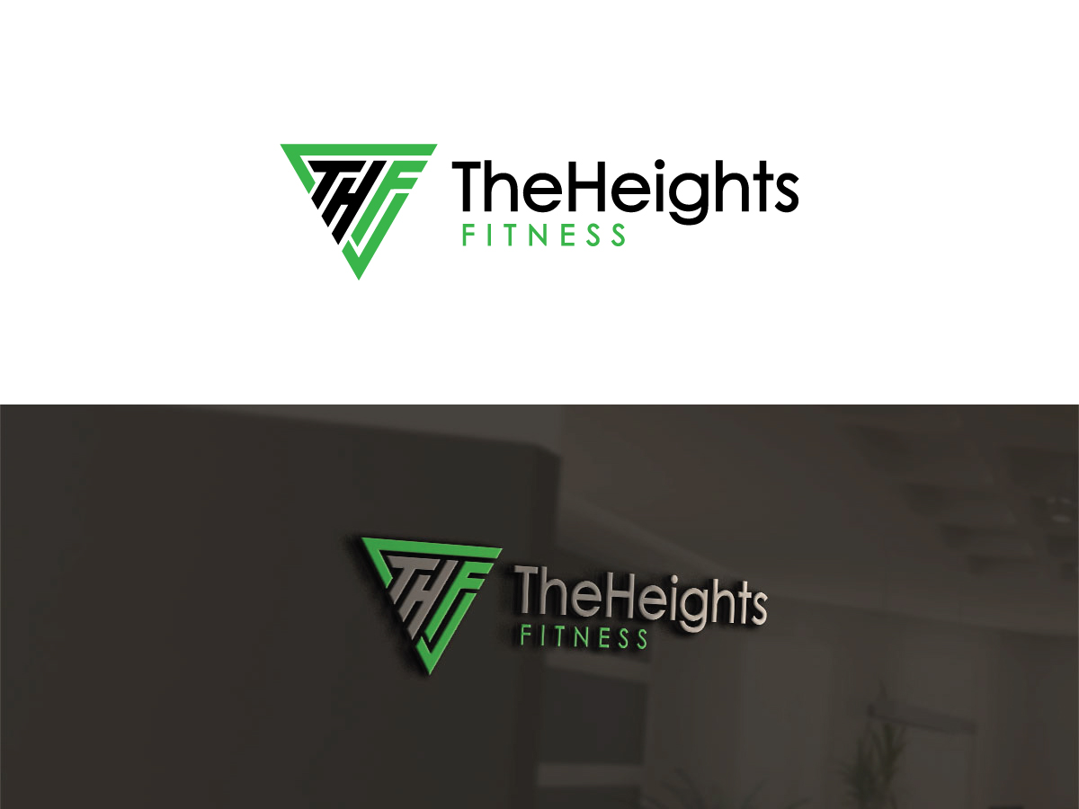 Logo Design by 439 Creations for the heights fitness | Design #36954184