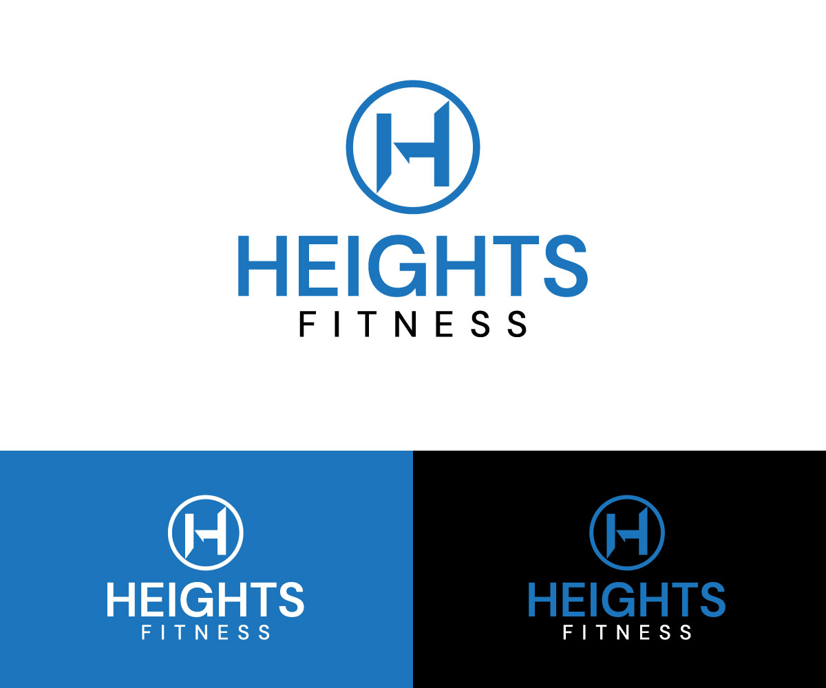 Logo Design by Kavth for the heights fitness | Design #36980972