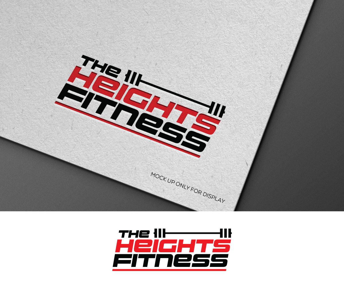 Logo Design by Srk pix!14 for the heights fitness | Design #36955409