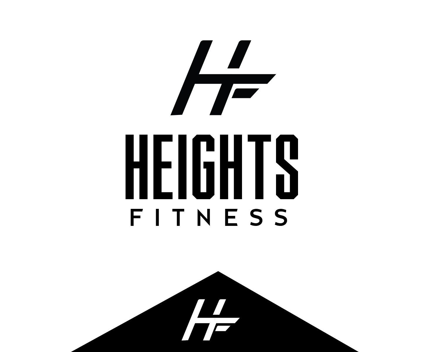 Logo Design by renderman for the heights fitness | Design #36954845