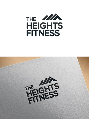 Logo Design by KING JM for the heights fitness | Design: #36956712