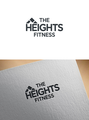 Logo Design by KING JM for the heights fitness | Design: #36956713