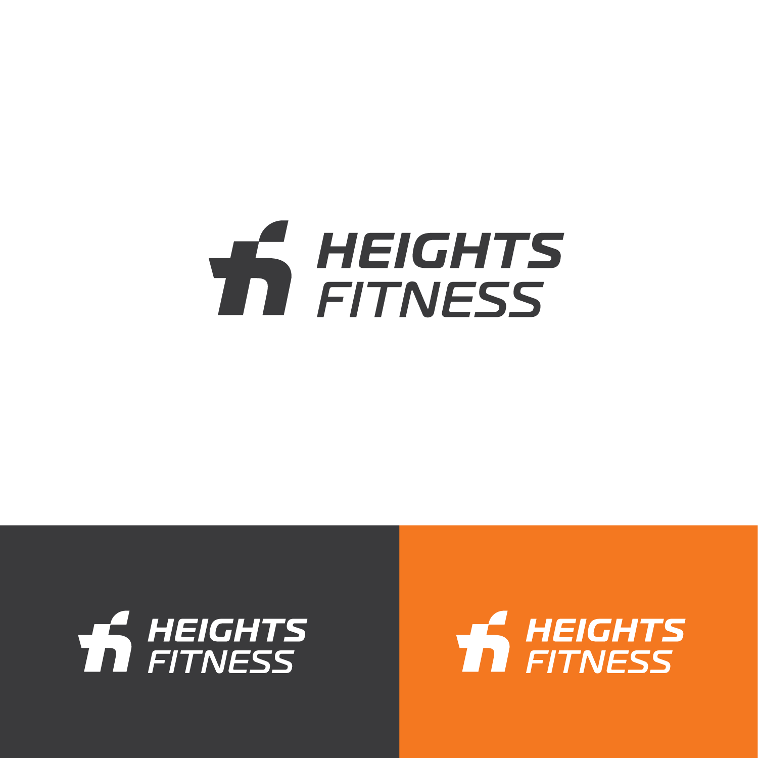 Logo Design by coloratura for the heights fitness | Design #37003886