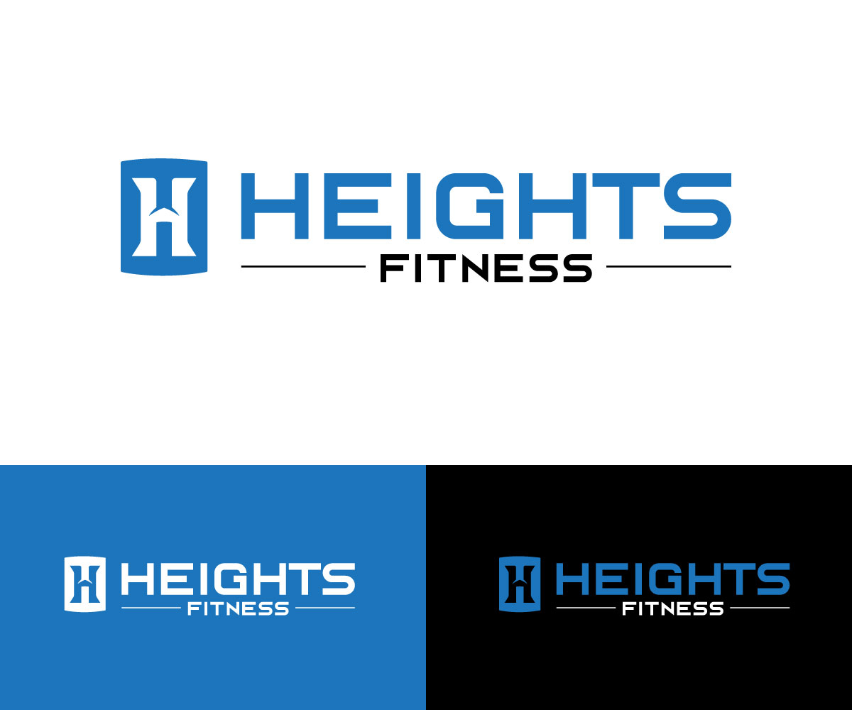Logo Design by RaKu 2 for the heights fitness | Design #36979754