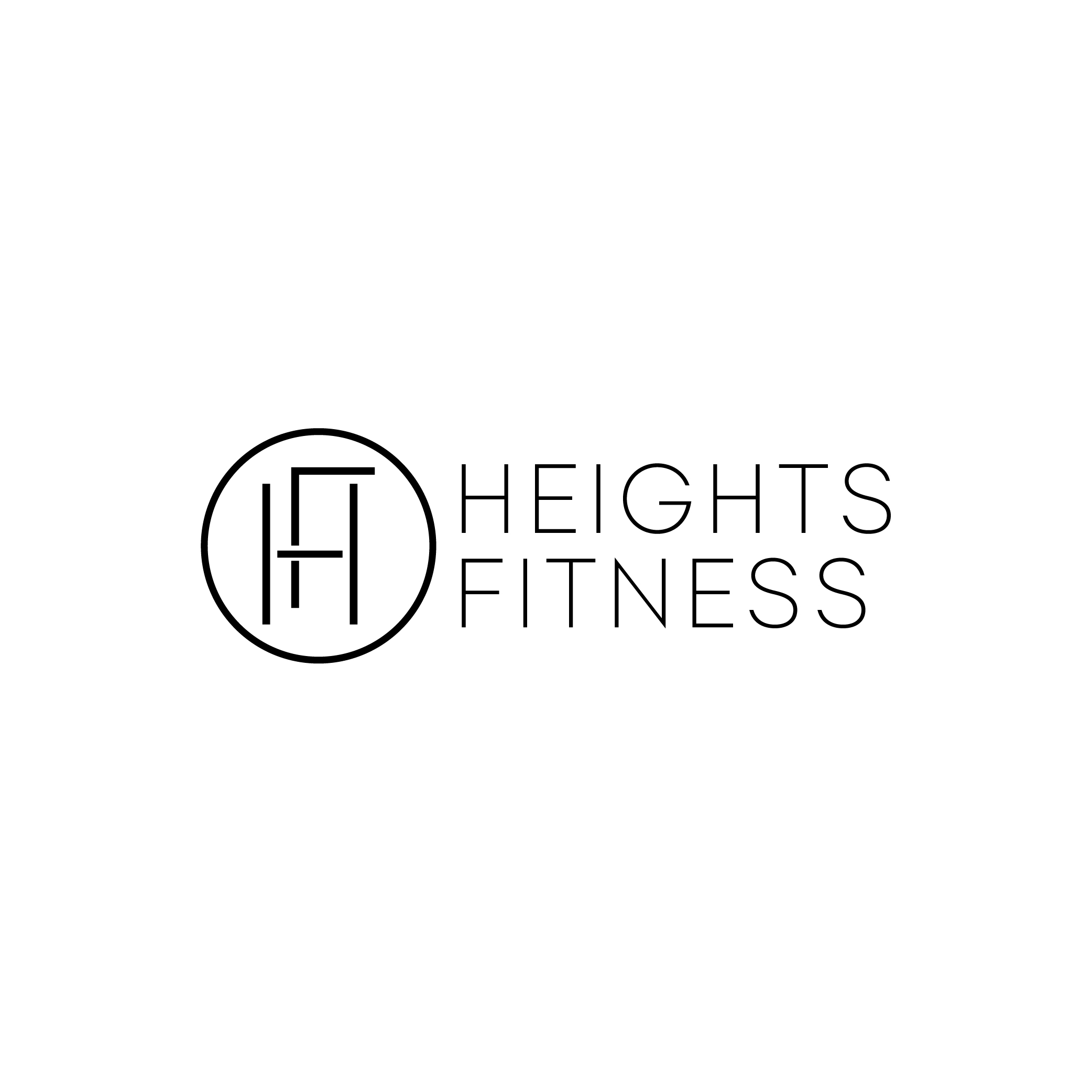 Logo Design by designer profile for the heights fitness | Design #36964577