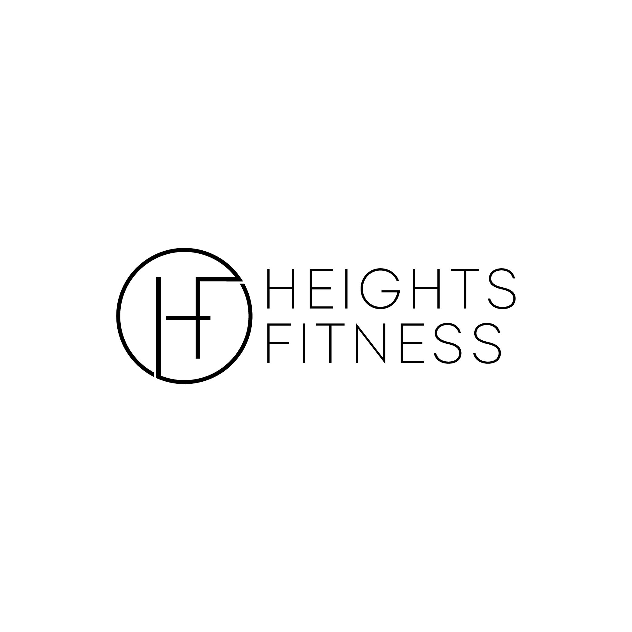 Logo Design by designer profile for the heights fitness | Design #36964678