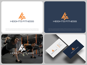 Logo Design by COLOUR CREATIVE for the heights fitness | Design: #36988910