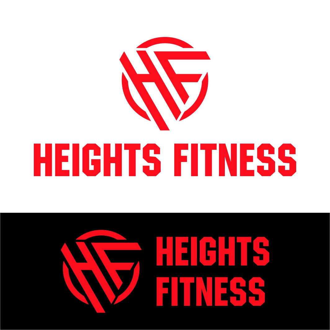 Logo Design by DiandraKali for the heights fitness | Design #36954207