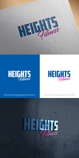Logo Design by Ahsan Designs for the heights fitness | Design: #36958967