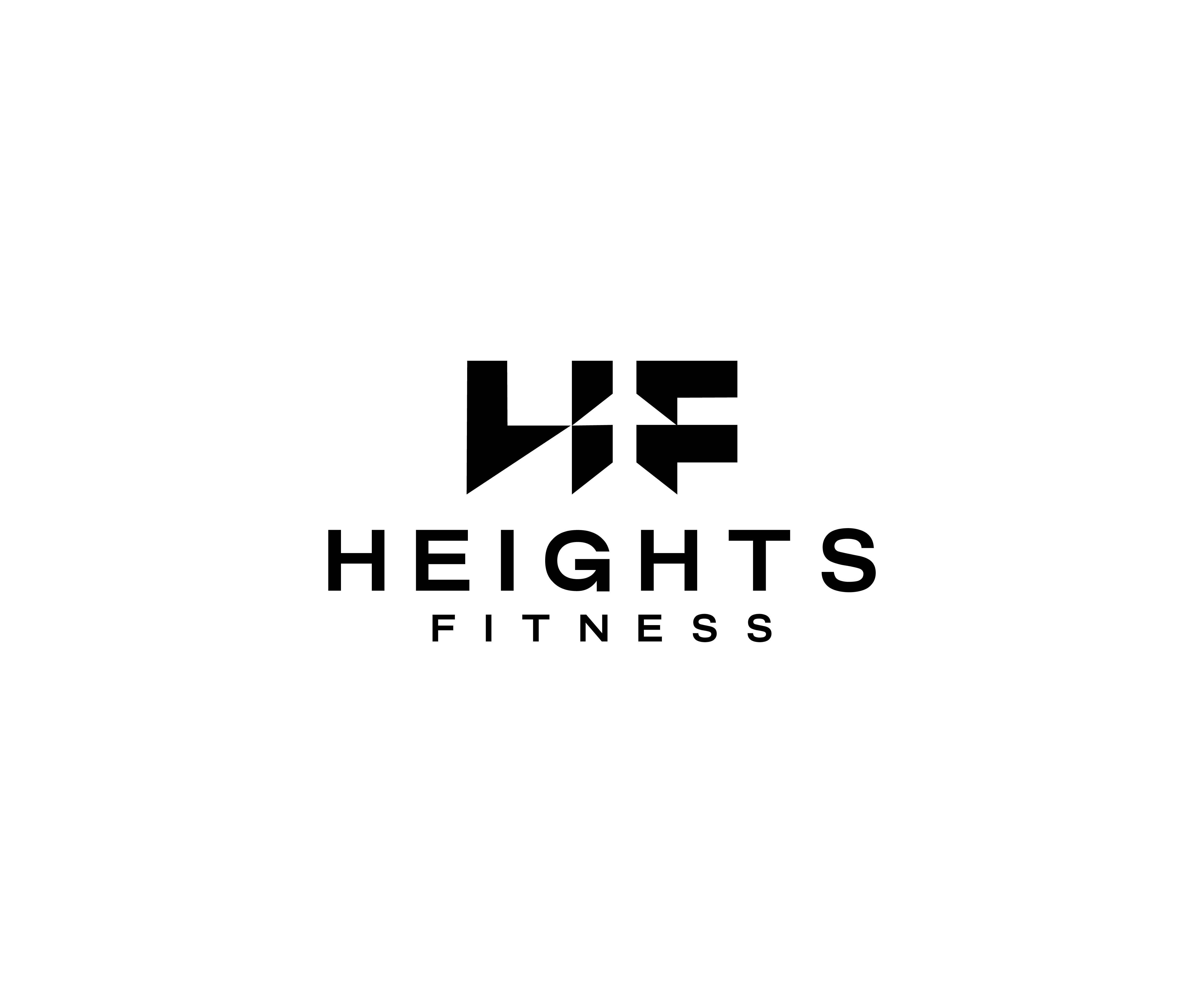 Logo Design by ABUBAKAR Graphics for the heights fitness | Design #36977939