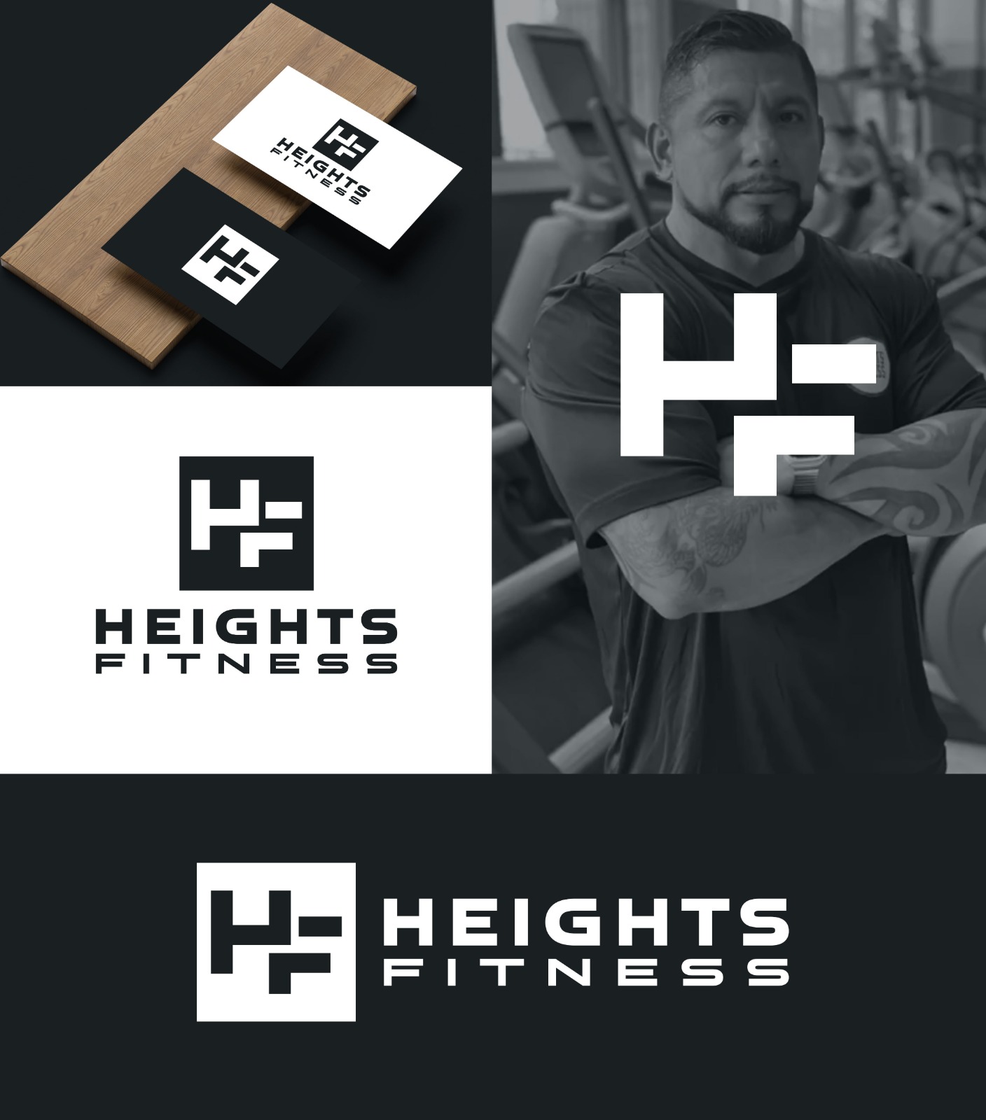 Logo Design by yellowdot for the heights fitness | Design #36955272