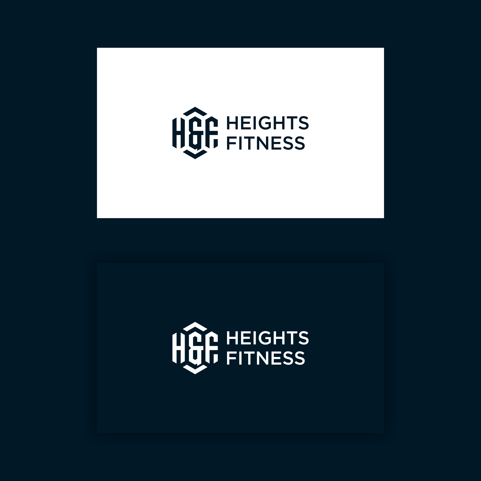 Logo Design by B.O_STUDIO for the heights fitness | Design #36989723