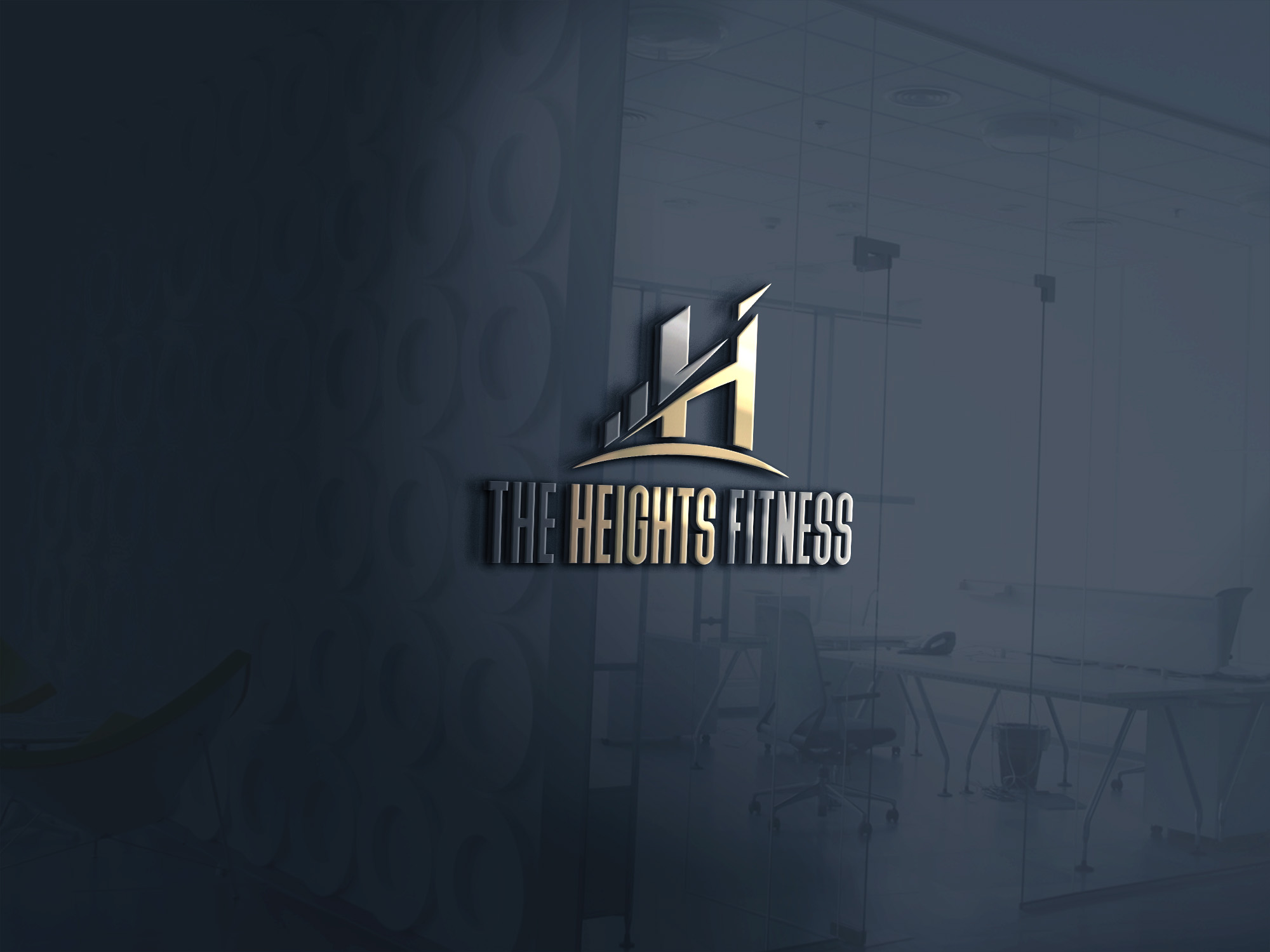 Logo Design by BANI GD for the heights fitness | Design #36955865