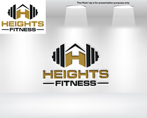 Logo Design by niajul hok for the heights fitness | Design: #36955341