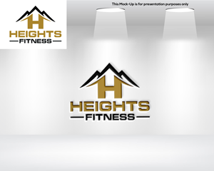 Logo Design by niajul hok for the heights fitness | Design: #36955342