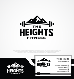 Logo Design by Pilot_DesignR™ for the heights fitness | Design: #36954253