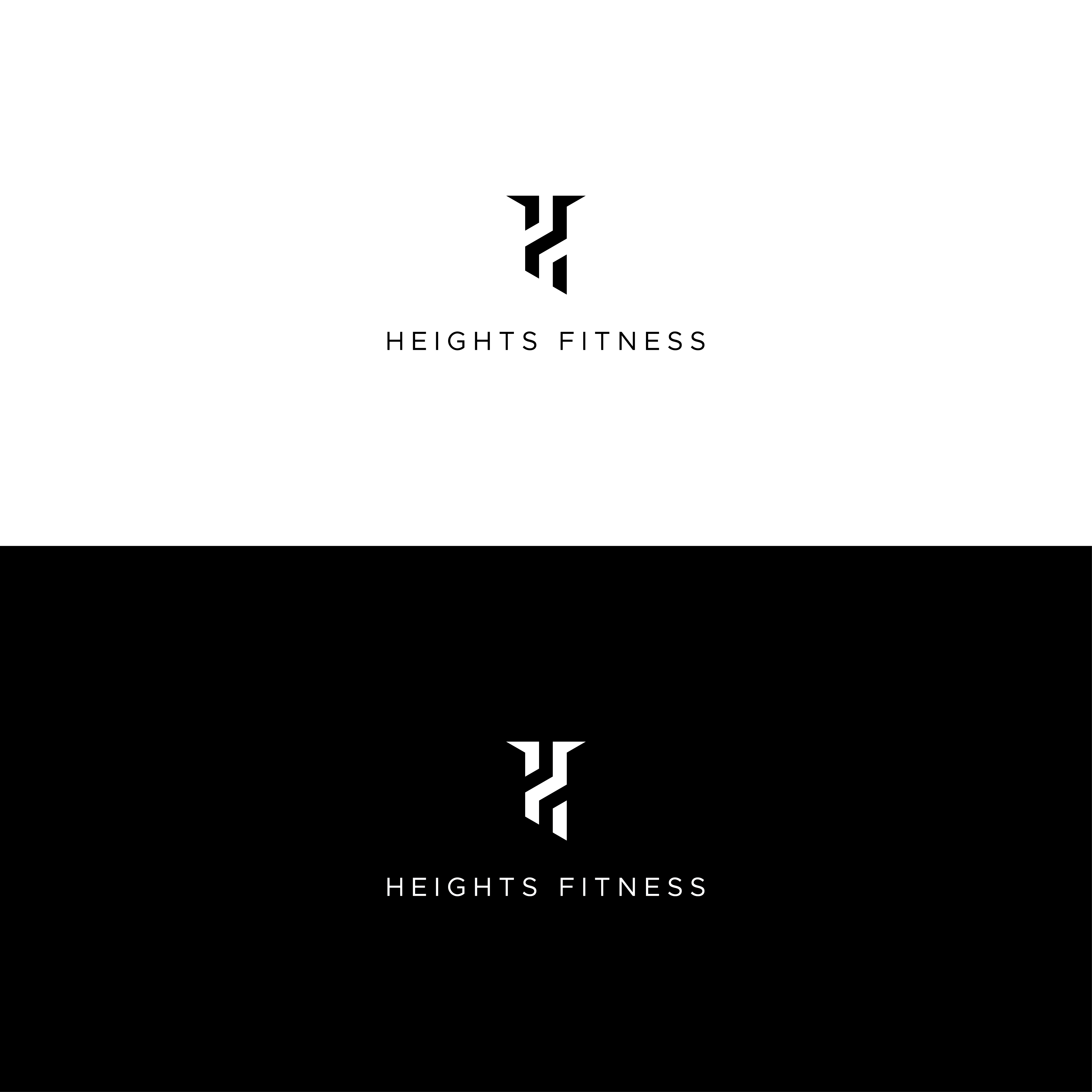 Logo Design by The Vectorize  for the heights fitness | Design #36964463