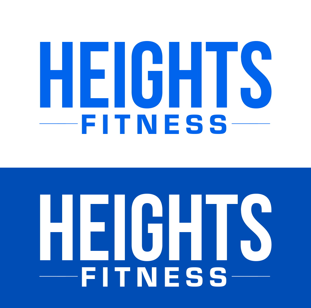 Logo Design by Noor Ezz for the heights fitness | Design #36962694