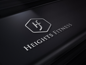 Logo Design by Logo Care. for the heights fitness | Design: #36983499