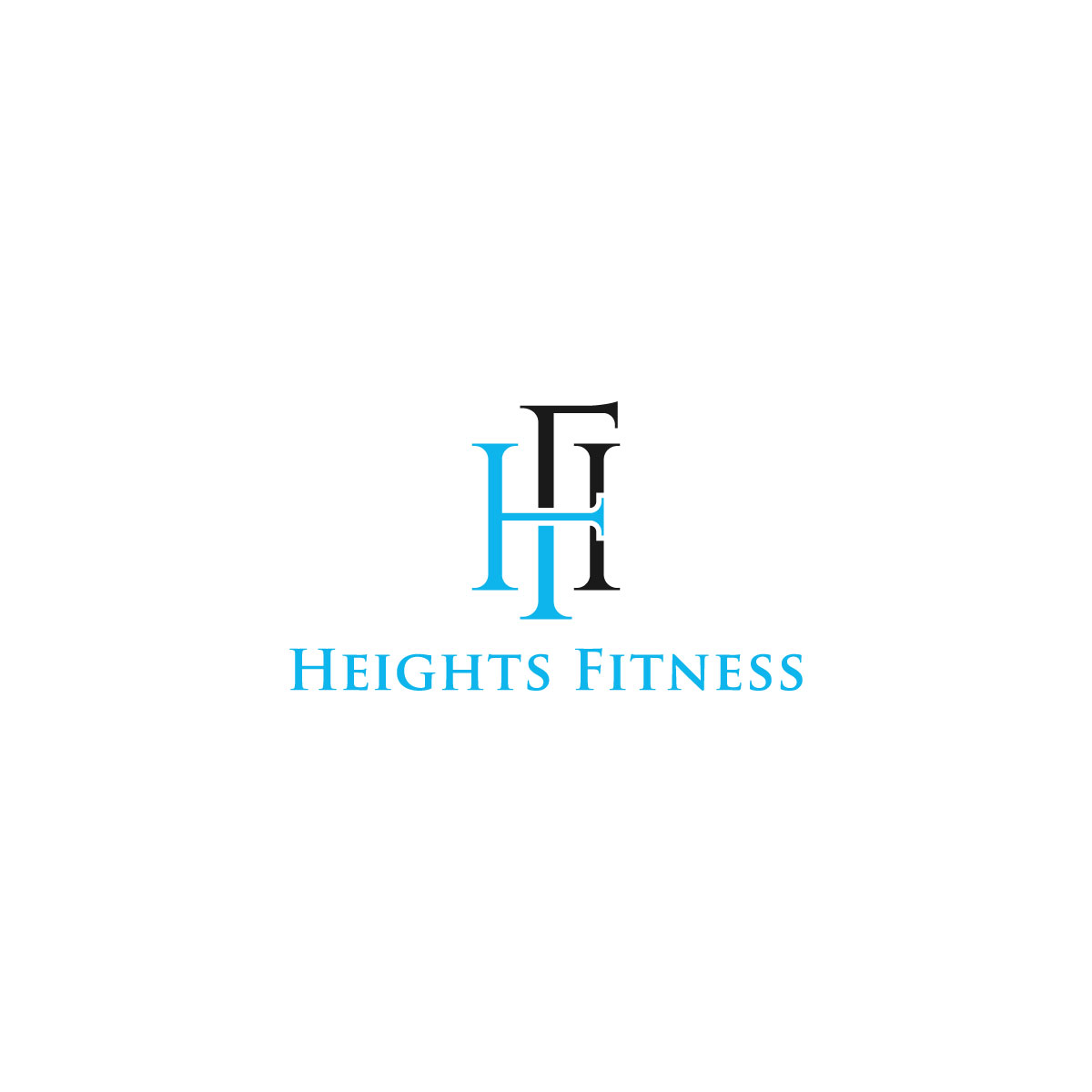 Logo Design by Logo Care. for the heights fitness | Design #36983501
