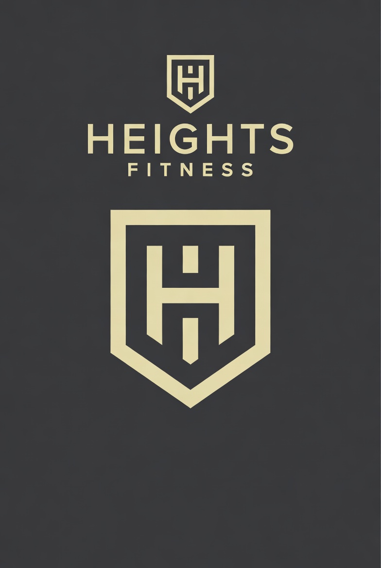 Logo Design by echosaputro for the heights fitness | Design #36989977