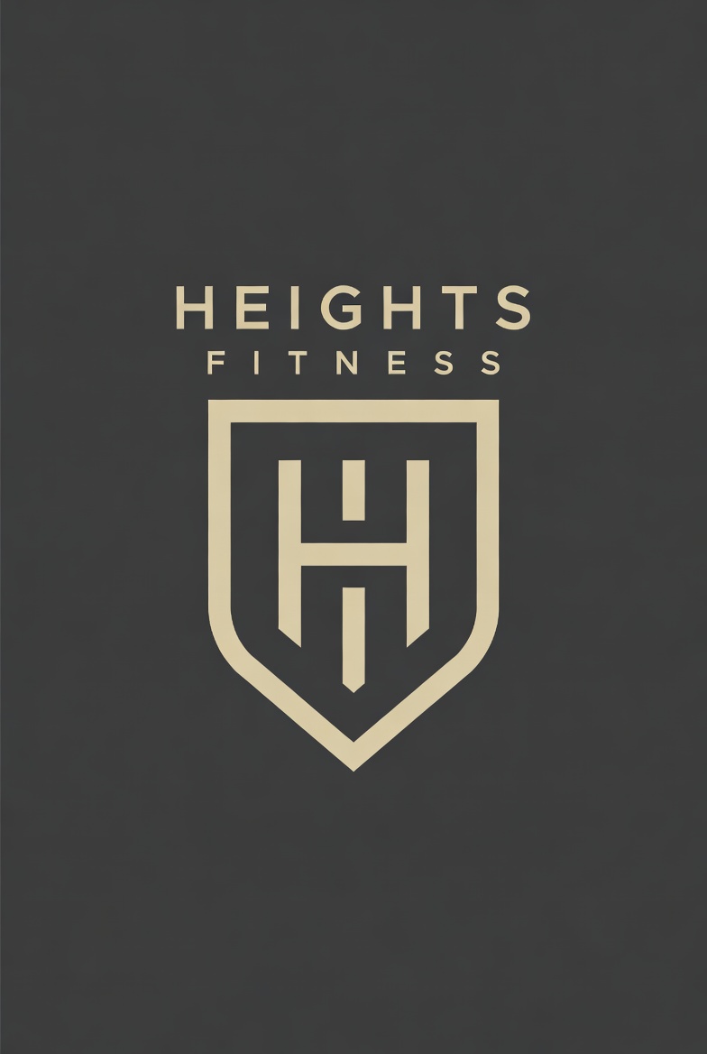 Logo Design by echosaputro for the heights fitness | Design #36989978