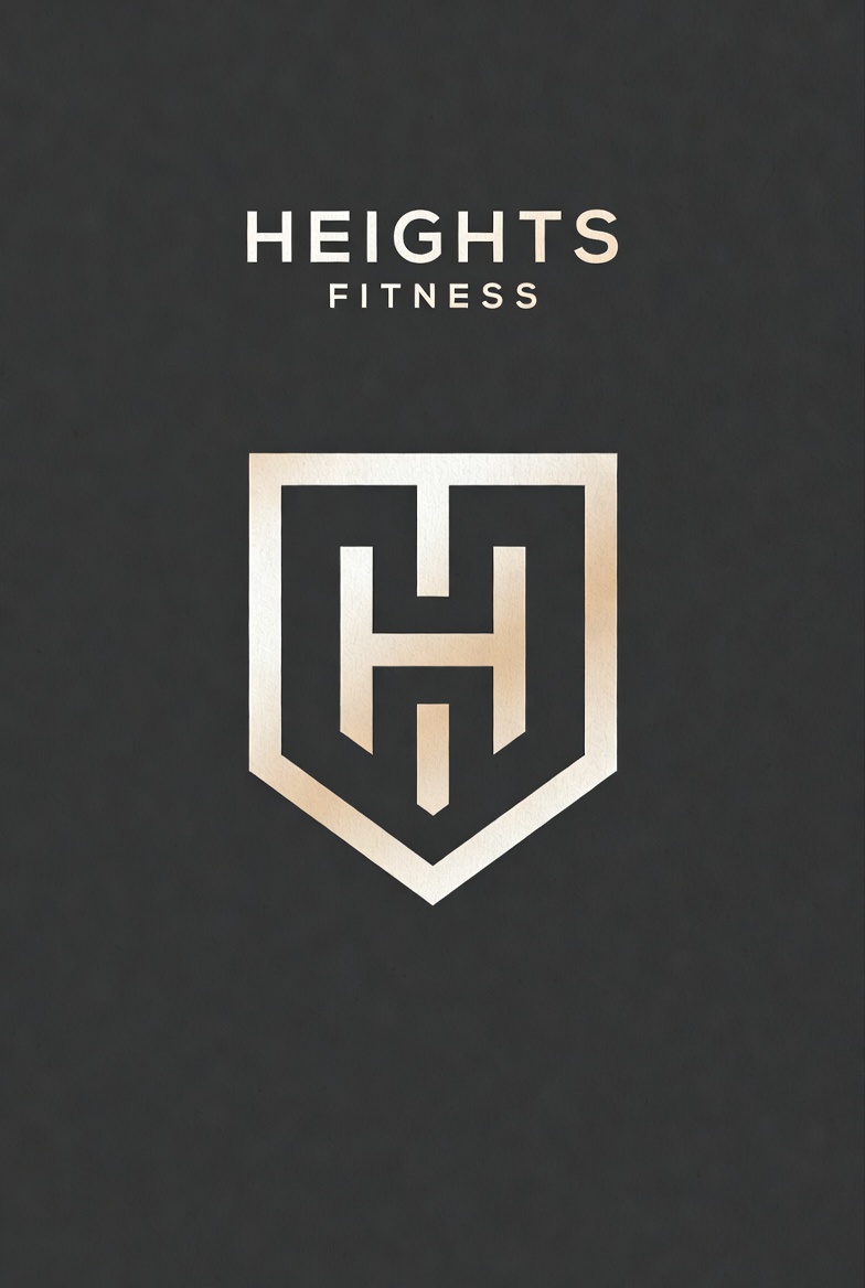 Logo Design by echosaputro for the heights fitness | Design #36989980