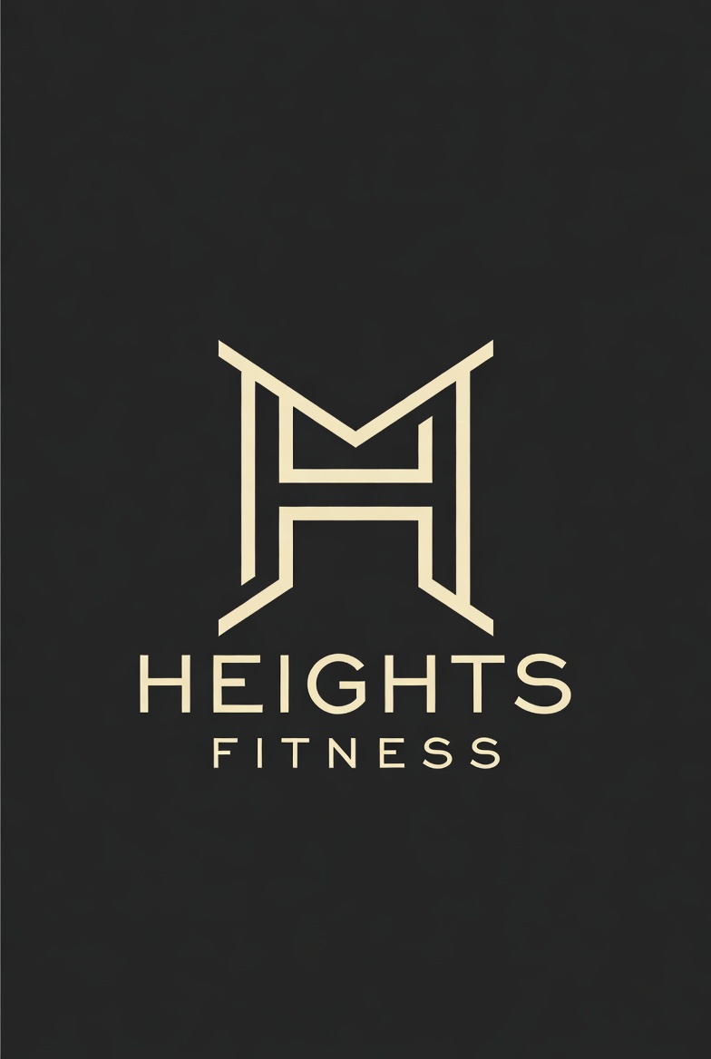 Logo Design by echosaputro for the heights fitness | Design #36989984