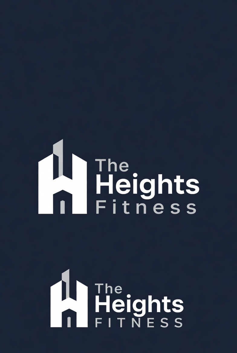 Logo Design by echosaputro for the heights fitness | Design #36989987