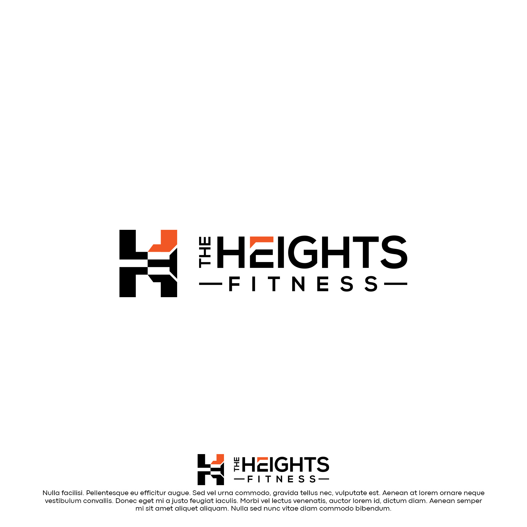 Logo Design by ScoreStriver for the heights fitness | Design #36992402