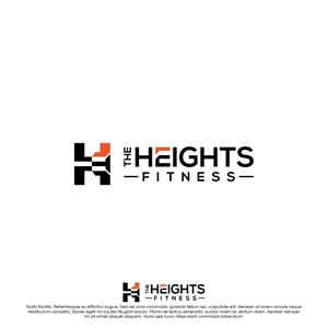 Logo Design by ScoreStriver for the heights fitness | Design: #36992402