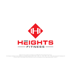 Logo Design by NexaBrand for the heights fitness | Design: #36984895